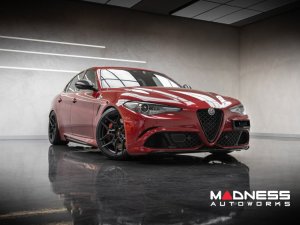 Alfa Romeo Giulia Custom Wheels - EVO-4R by Vossen - Satin Black Alfa Romeo Giulia Custom Wheels - EVO-4R by Vossen - Satin Black